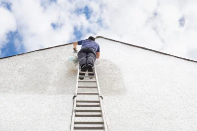 Peinture extérieure à la Boissière — façades et ravalement